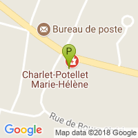 carte de la Pharmacie Potellet M-Helene