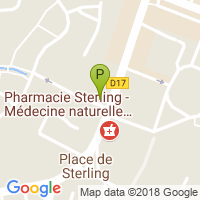 carte de la Pharmacie Sterling