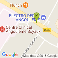 carte de la Pharmacie Lagarde Pizon