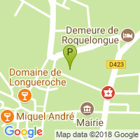 carte de la Pharmacie de Roquelongue