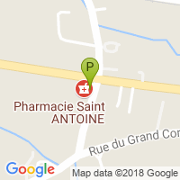carte de la Pharmacie Saint-Antoine