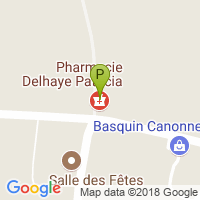 carte de la Pharmacie Delhaye