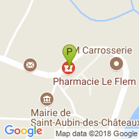 carte de la Pharmacie le Flem Vauchelet