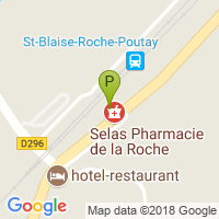 carte de la Pharmacie de la Roche