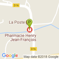 carte de la Pharmacie Henry