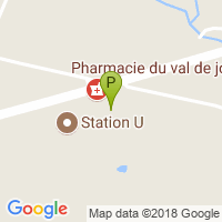carte de la Pharmacie du Val de Joux