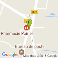 carte de la Pharmacie Poirier