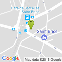 carte de la Pharmacie de la Gare