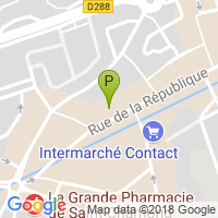 carte de la Pharmacie Centrale