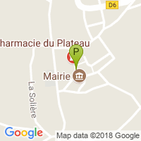 carte de la Pharmacie du Plateau