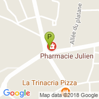 carte de la Pharmacie Julien