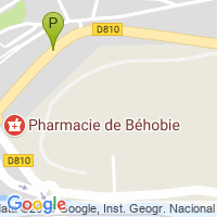carte de la Pharmacie de Behobie