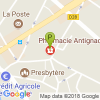 carte de la Pharmacie Antignacurl