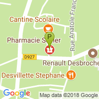 carte de la Pharmacie Seiller