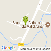 carte de la Pharmacie du Val d'Ainan