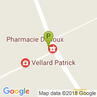 carte de la Pharmacie Dufloux