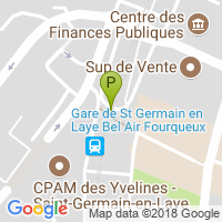 carte de la Pharmacie du Bel Air