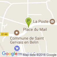 carte de la Pharmacie du Mail