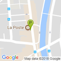 carte de la Pharmacie de la Poste