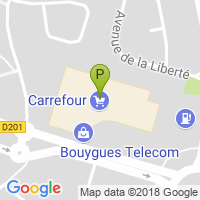 carte de la Pharmacie des Chataigniers