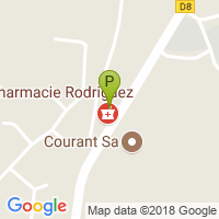 carte de la Pharmacie Rodriguez