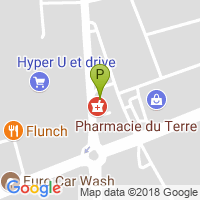 carte de la Pharmacie du Terre Fort