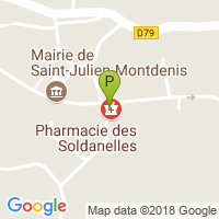 carte de la Pharmacie des Soldanelles