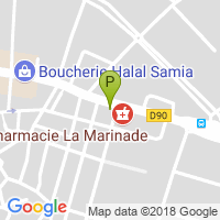 carte de la Pharmacie la Marinade