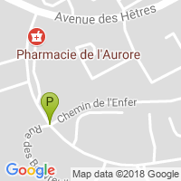 carte de la Pharmacie de l'Aurore