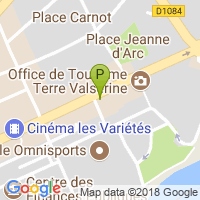 carte de la Pharmacie Valserine