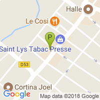 carte de la Pharmacie du Lys