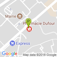 carte de la Pharmacie Dufour