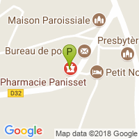 carte de la Pharmacie Panisset