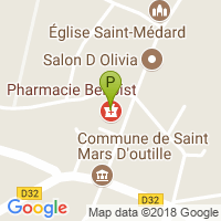 carte de la Pharmacie Benoist Richard