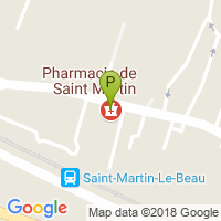 carte de la Pharmacie du Cher