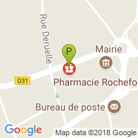 carte de la Pharmacie Rochefort