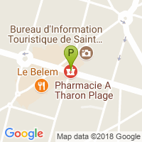 carte de la Pharmacie A Tharon Plage