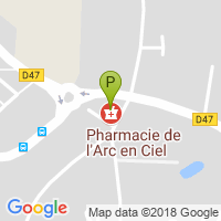 carte de la Pharmacie Gardies