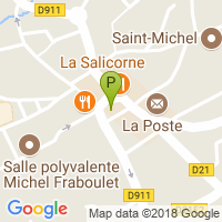 carte de la Pharmacie de Saint Pair