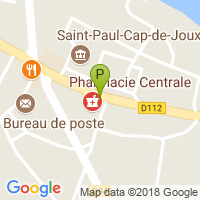 carte de la Pharmacie Centrale