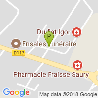 carte de la Pharmacie Fraisse