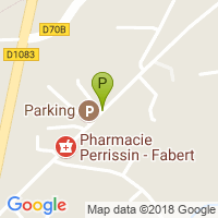 carte de la Pharmacie Perrissin Fabert