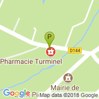 carte de la Pharmacie des Avaloirs