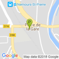 carte de la Pharmacie de la Gare