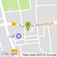 carte de la Pharmacie de la Republique Saint Pol