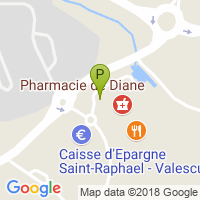 carte de la Pharmacie de Diane