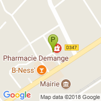 carte de la Pharmacie Demange
