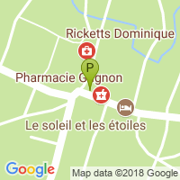 carte de la Pharmacie Grignon