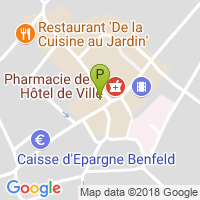 carte de la Pharmacie Saint Laurent