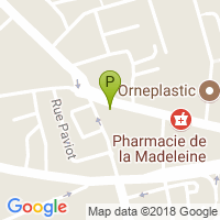 carte de la Pharmacie de la Madeleine